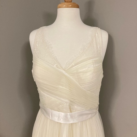 BHLDN / Hitherto Ivory Fleur Dress Size 8 - Picture 6 of 8